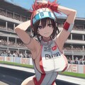 レースクイーンの女の子 3枚目