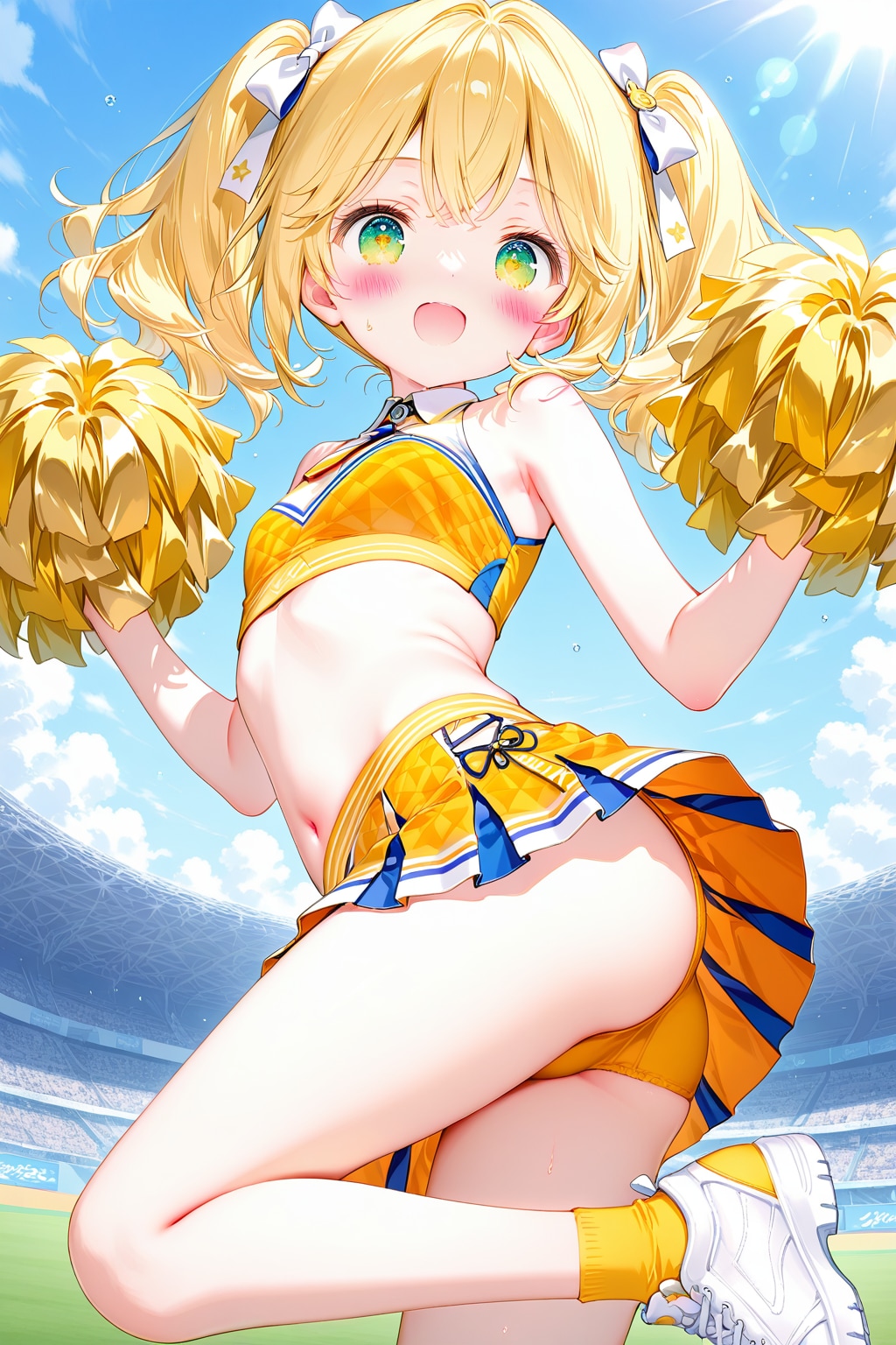 ふれー！　ふれー！　ふぁ・い・と♪ | の人気AIイラスト・グラビア