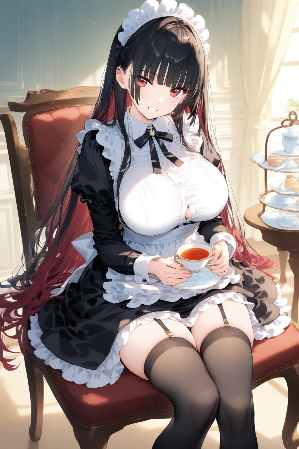 メイドのティータイム