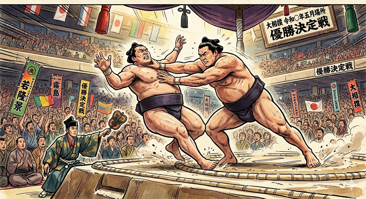大相撲、優勝決定戦