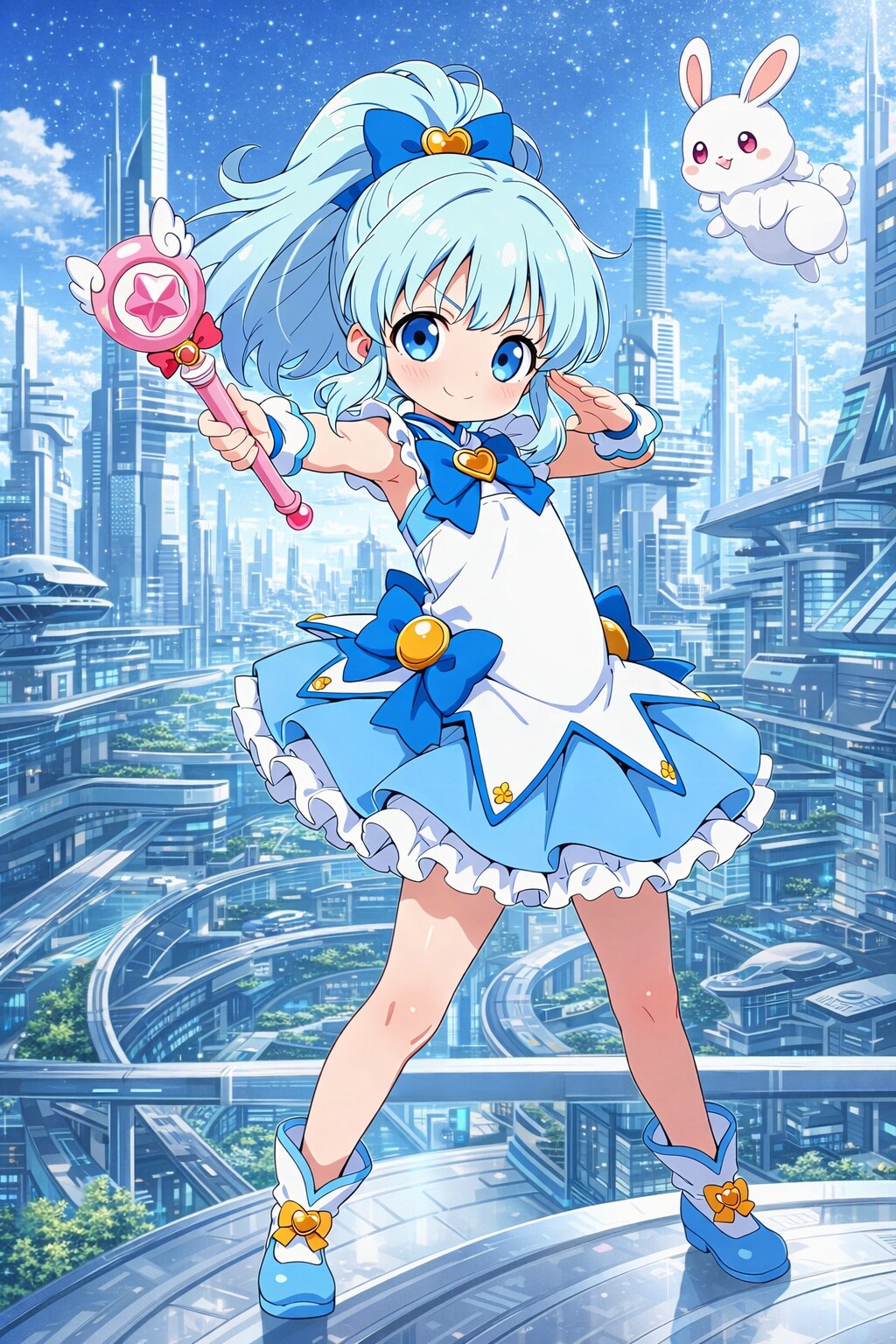 魔法少女・あおい