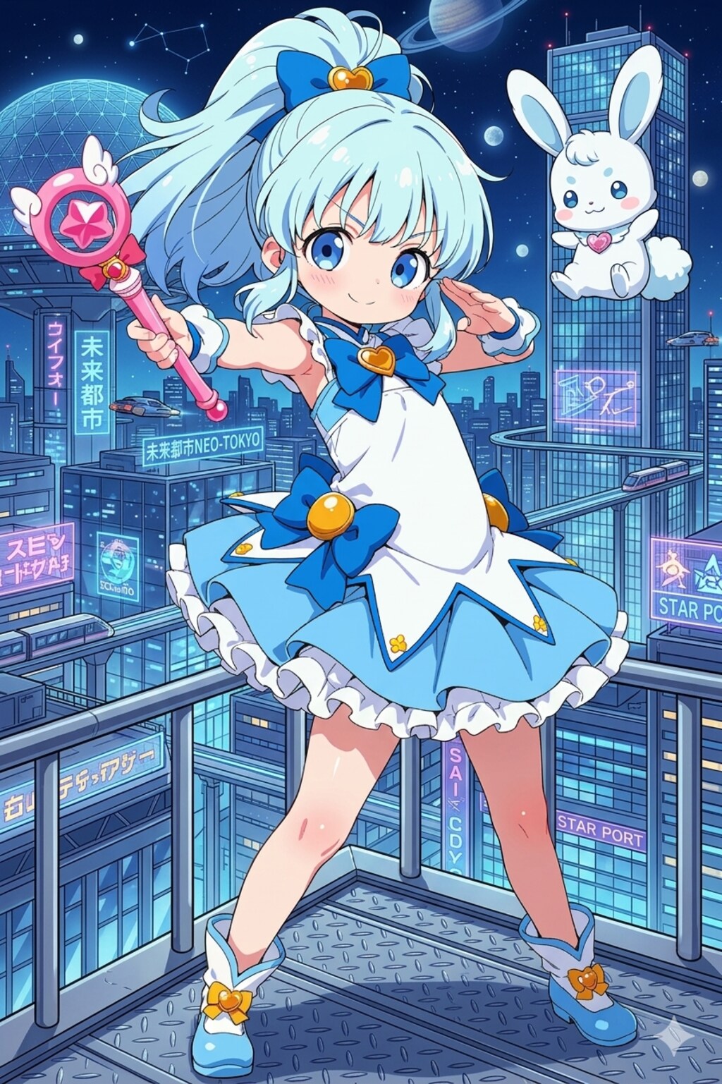 魔法少女・あおい