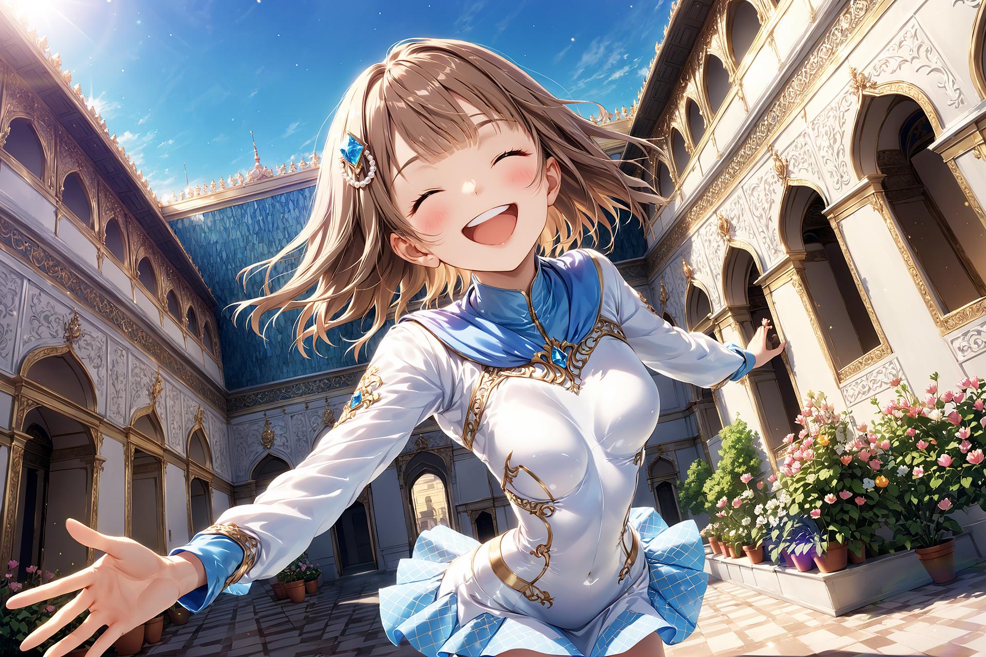 君は満面の笑みで 2 | の人気AIイラスト・グラビア