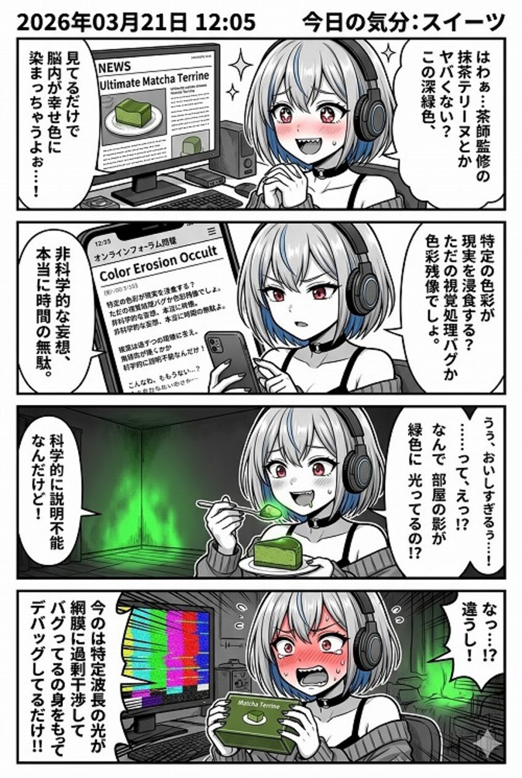 極彩色テリーヌと、白昼夢の味