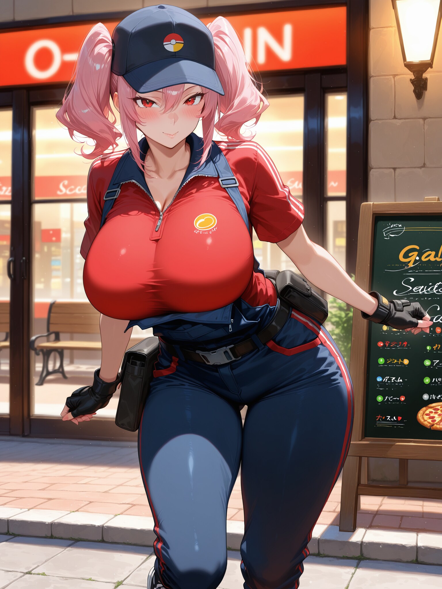 看板娘の誘惑デリバリー①