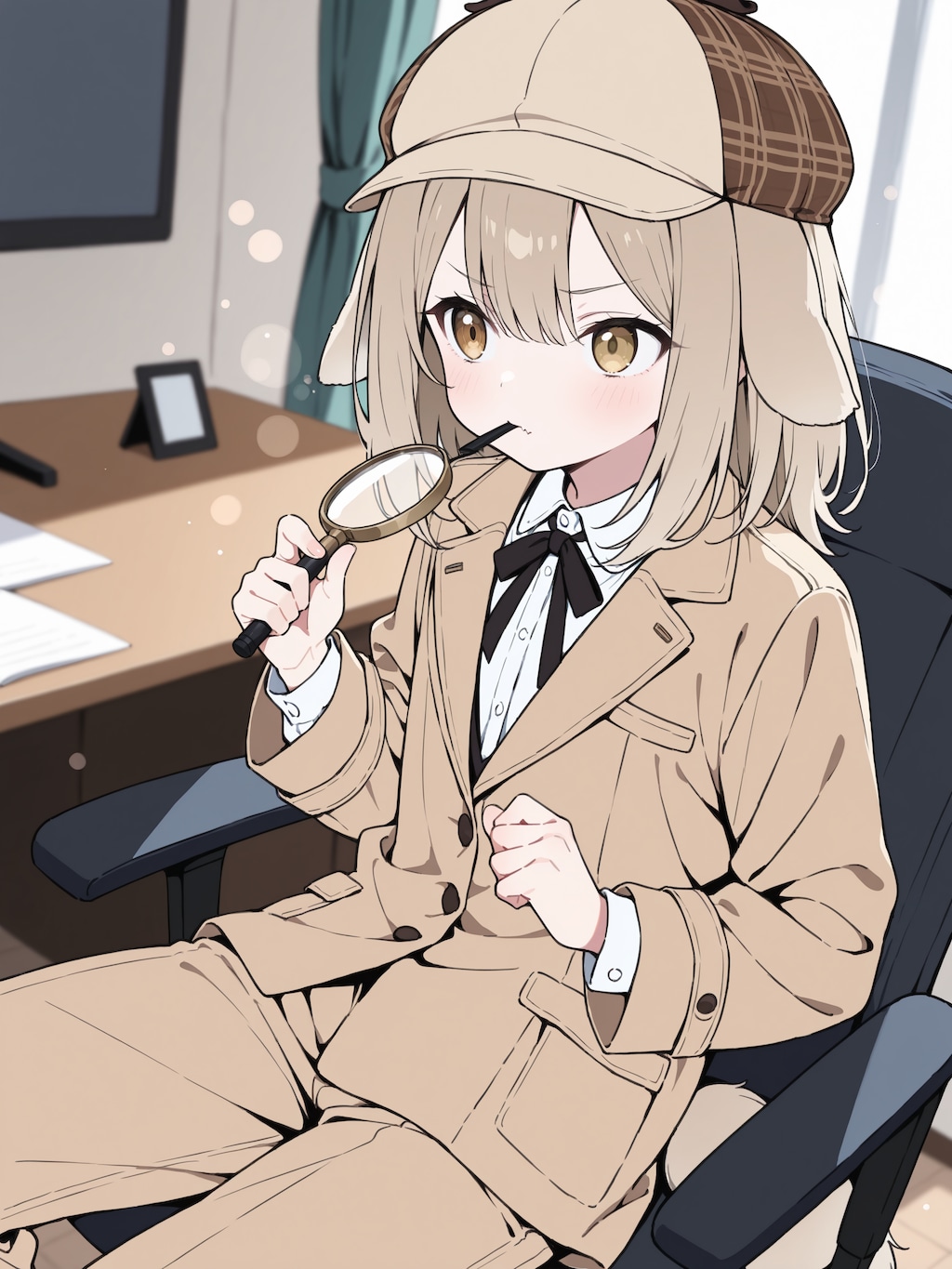 安楽椅子探偵を気取る