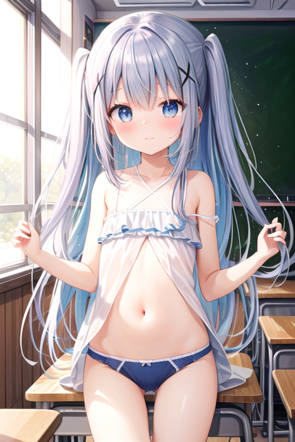 教室の少女②