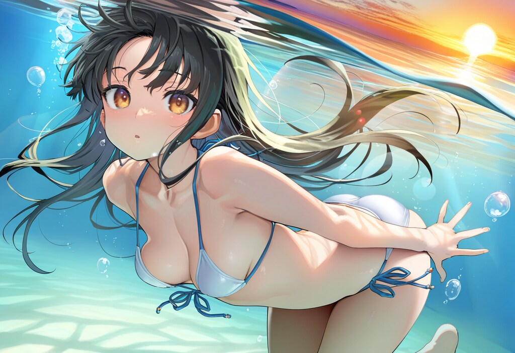 水中少女