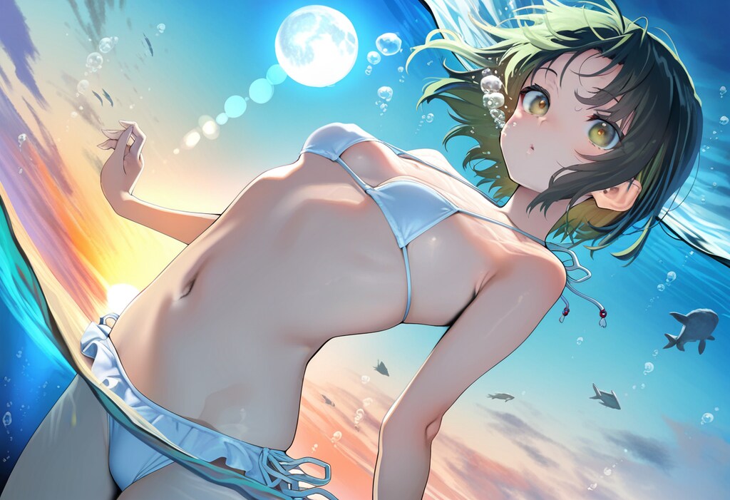 水中少女