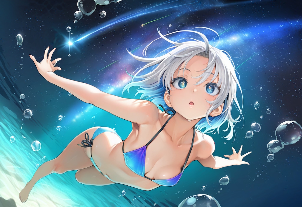 水中少女
