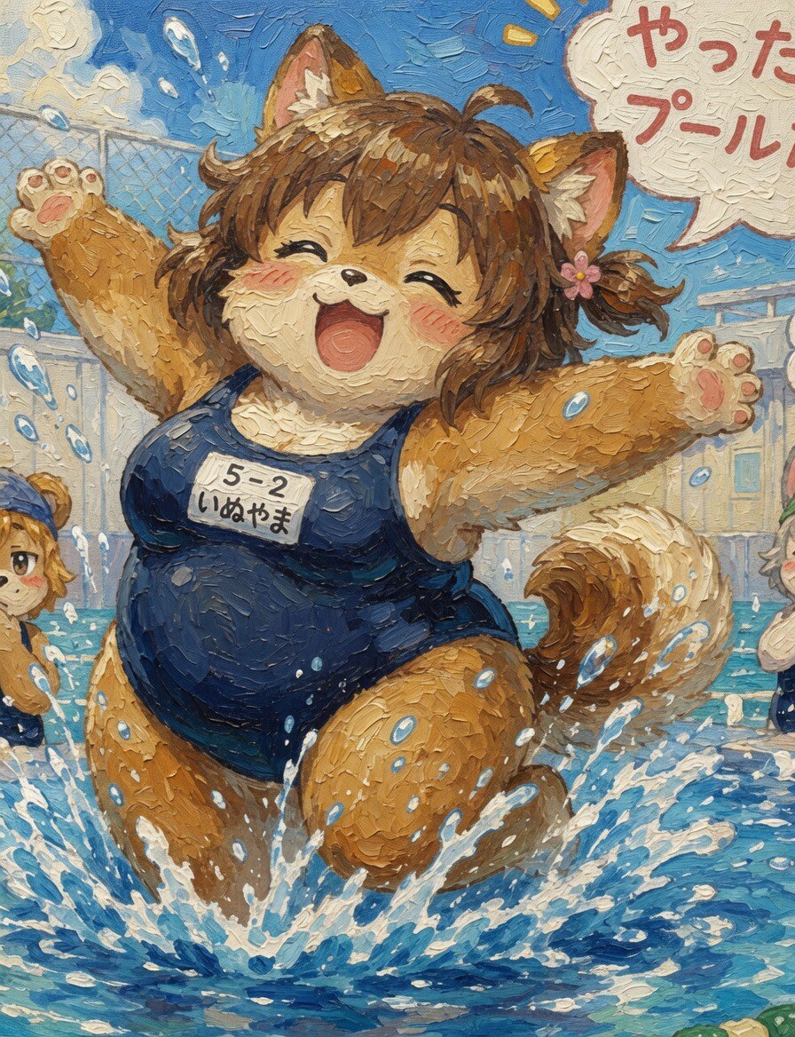 プールだいすき！