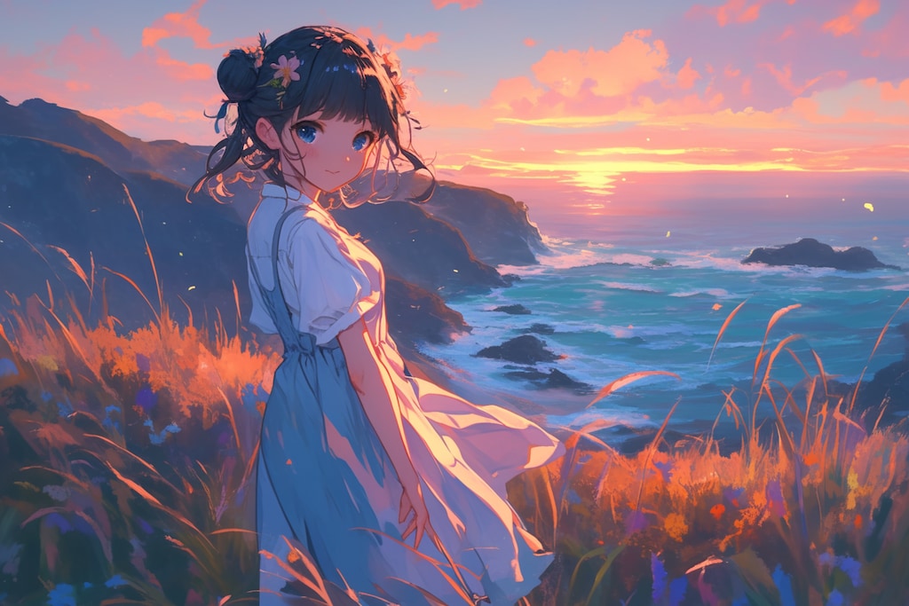 夕暮れのおだんごちゃん🍡✨48