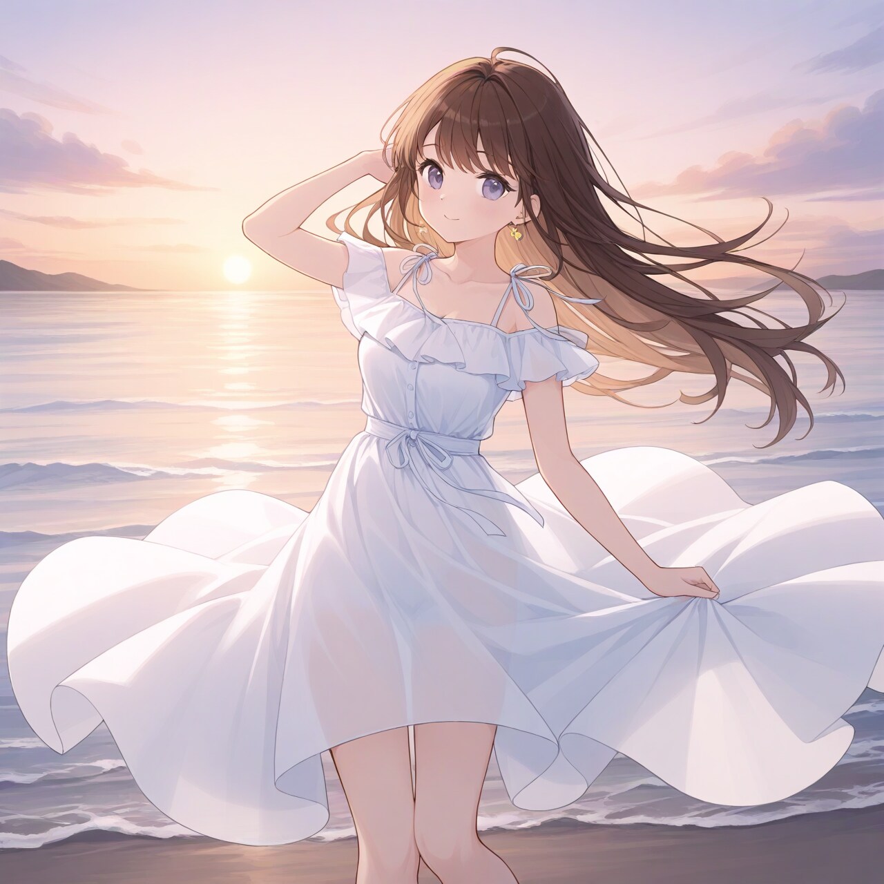 涼しげな衣装