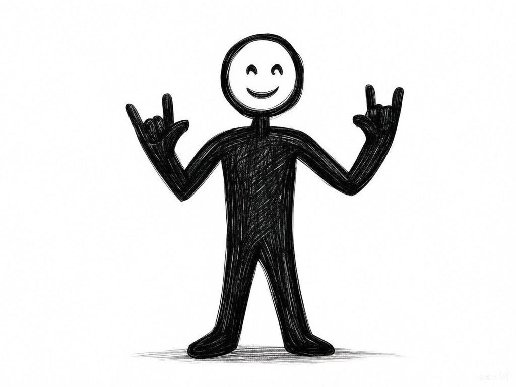 『棒人間でイイネ』【ネコノ企画】