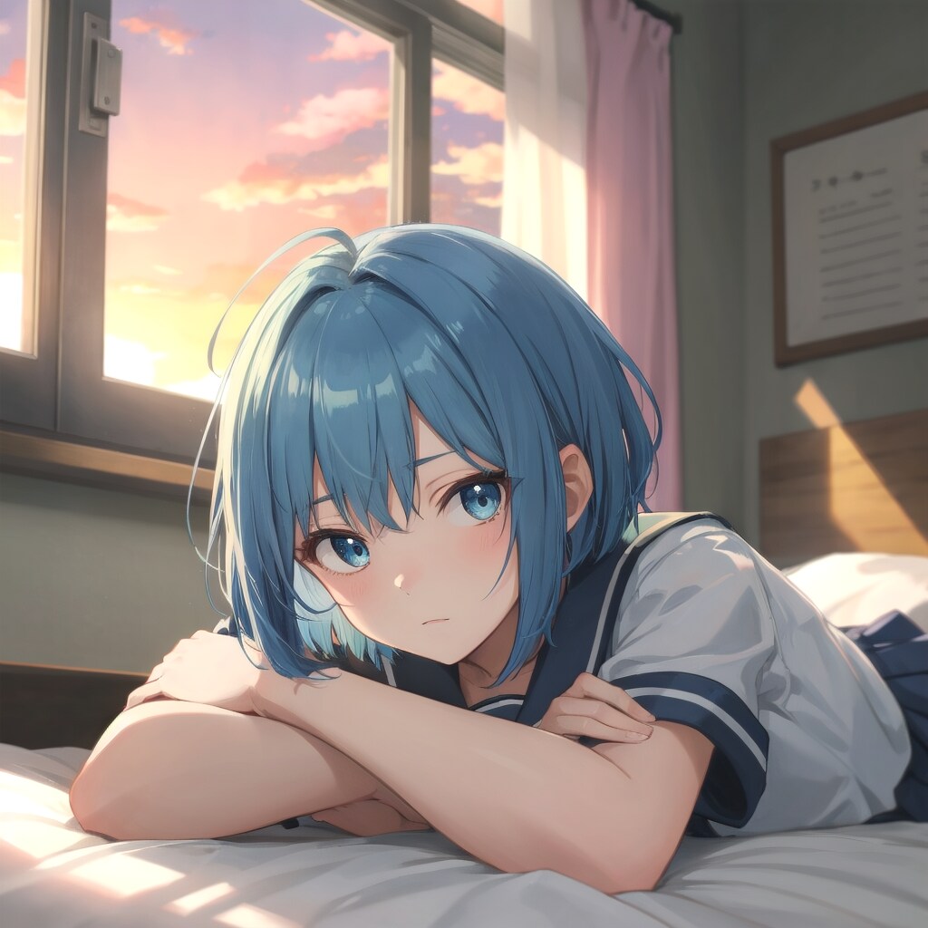 夕暮れの帰り道