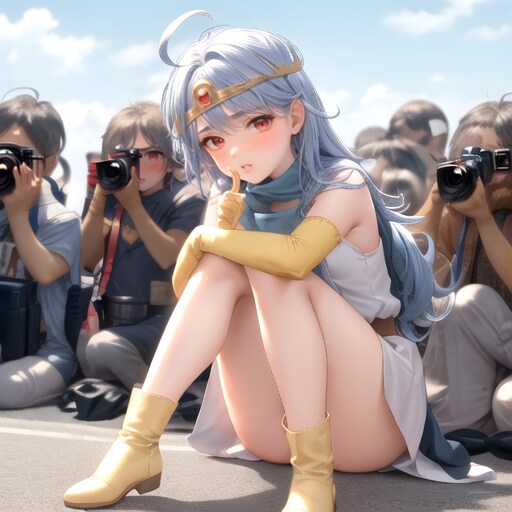 ノーパンで撮影会に参加する賢者さん