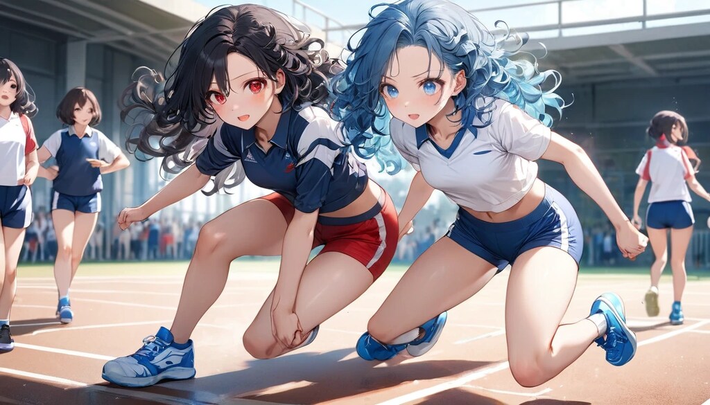 ちちぷい体育祭の2人