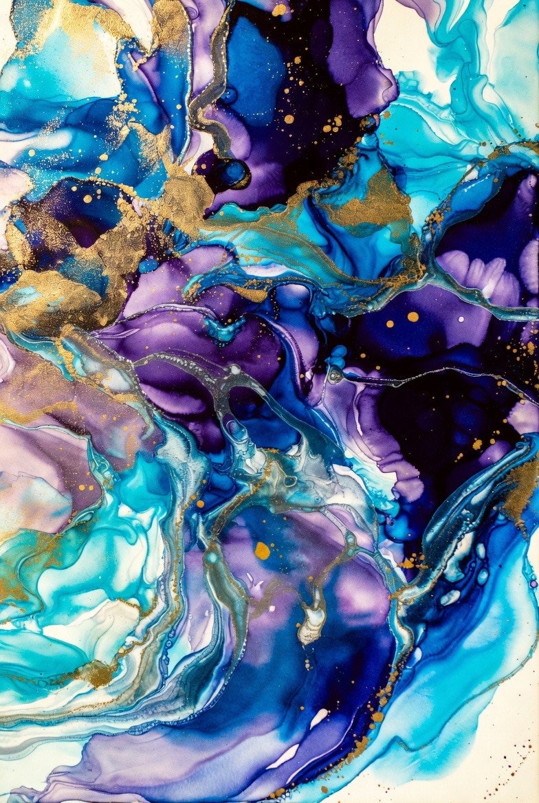 アルコールインクアート集３ | の人気AIイラスト・グラビア