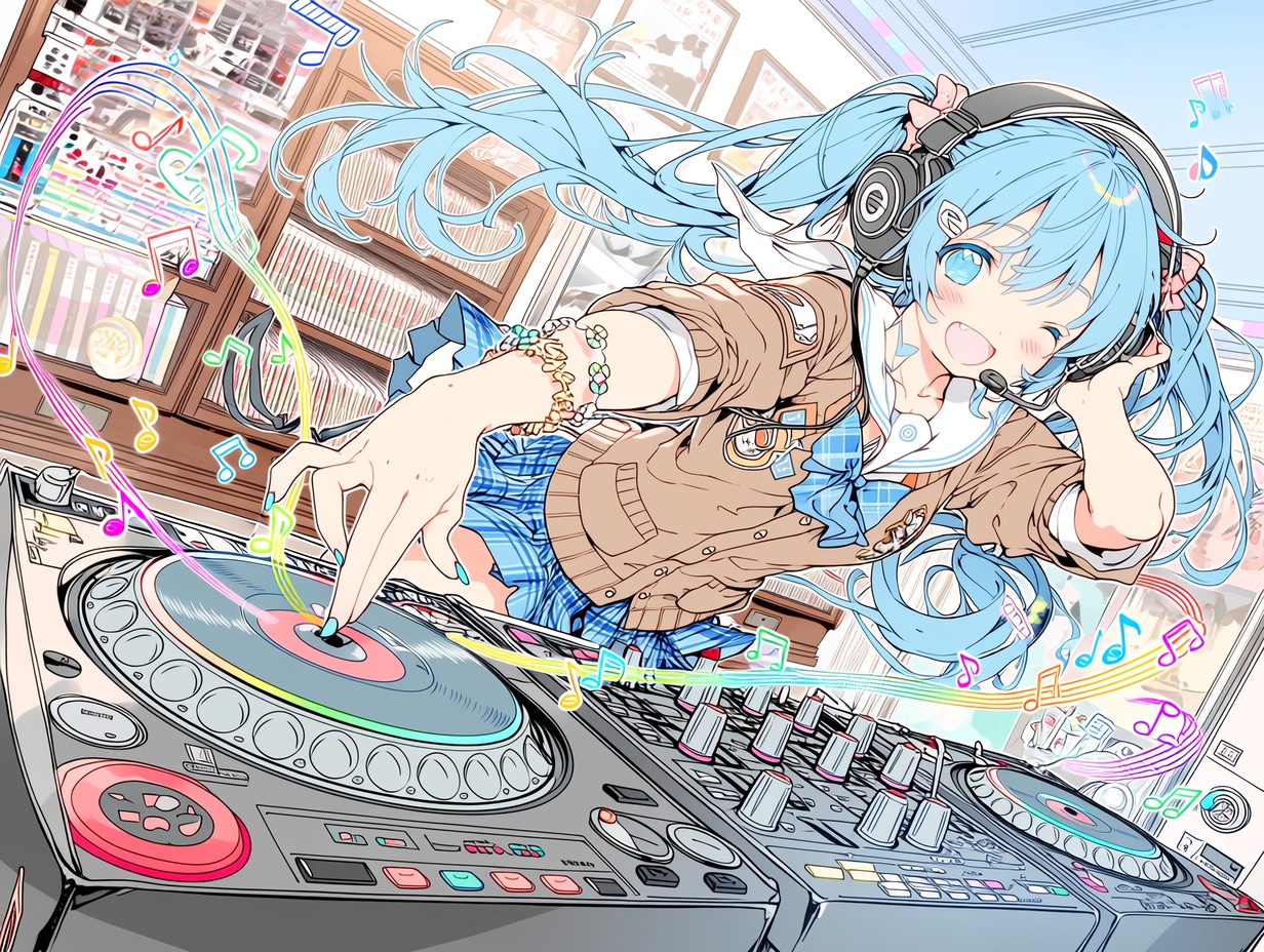 DJ Miku | の人気AIイラスト・グラビア