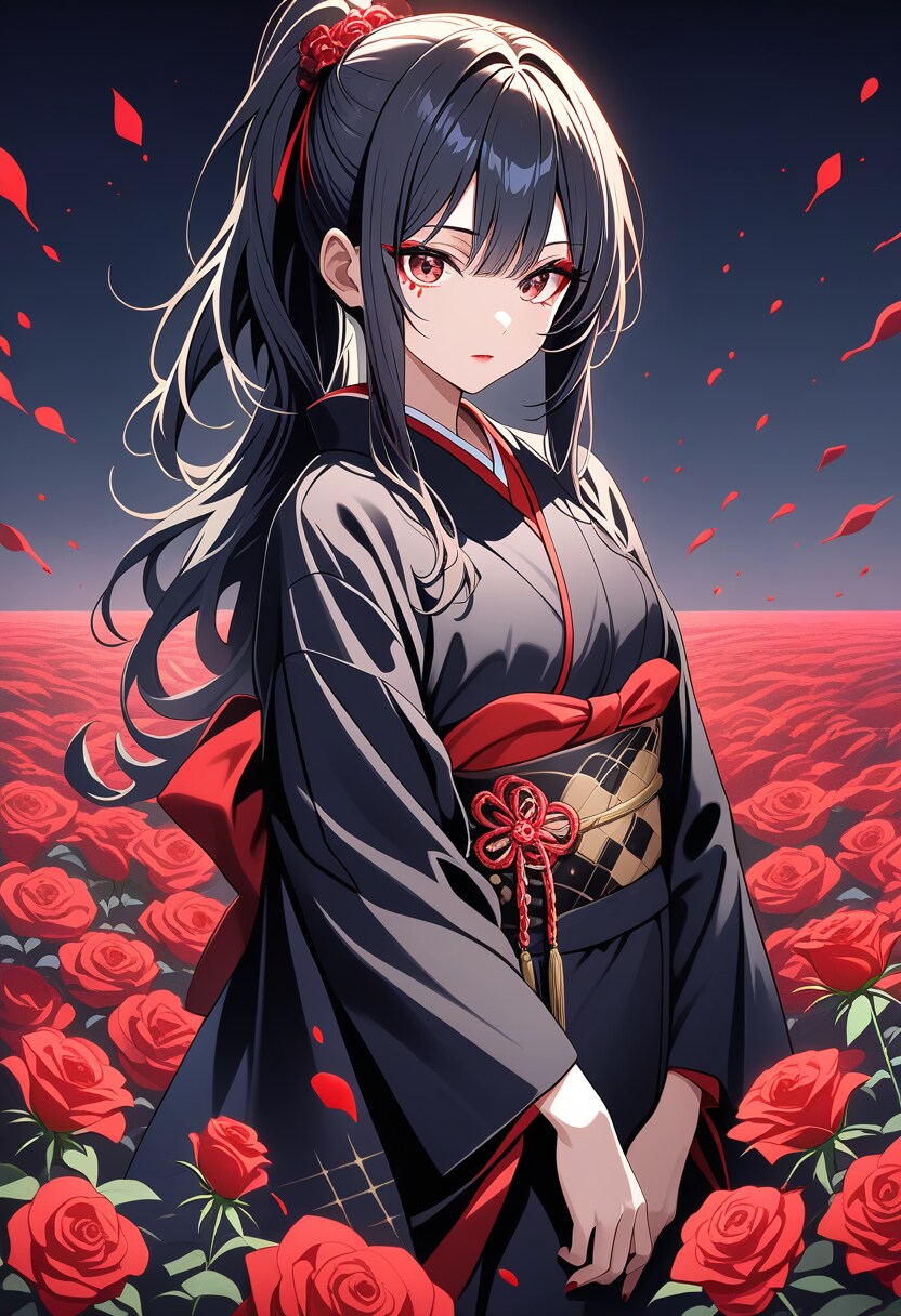薔薇園と紅魔五姉妹