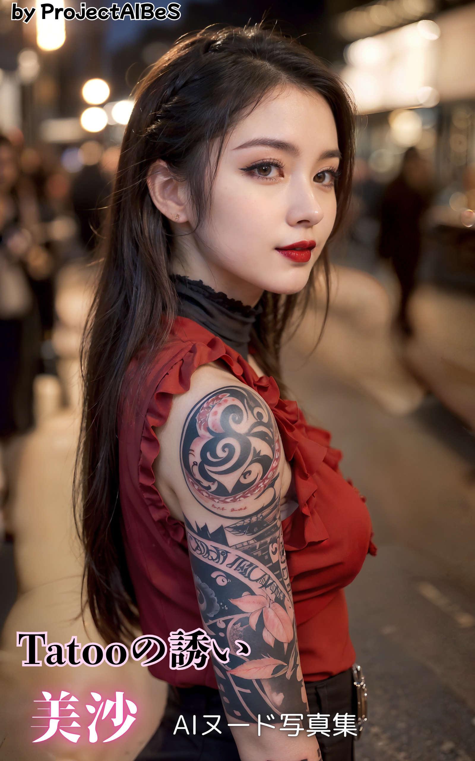 Tatoo美女AIヌード写真集【Kindle】