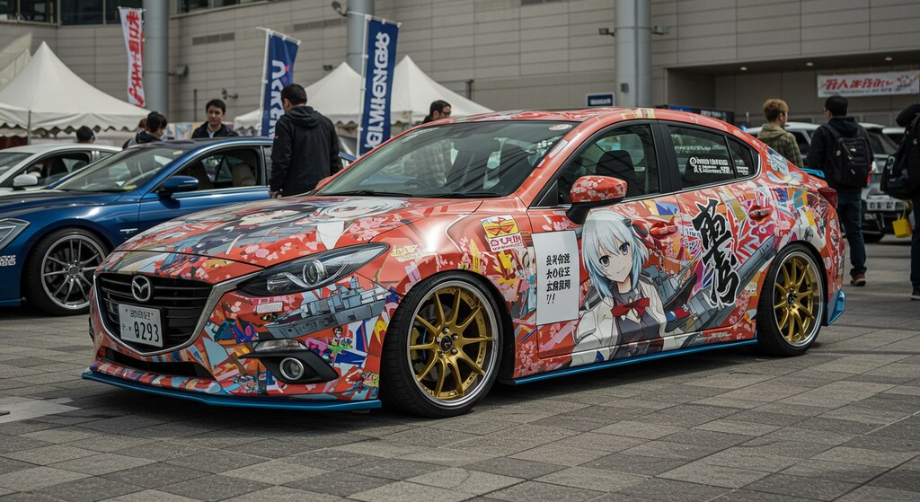 マツダ3艦これ痛車