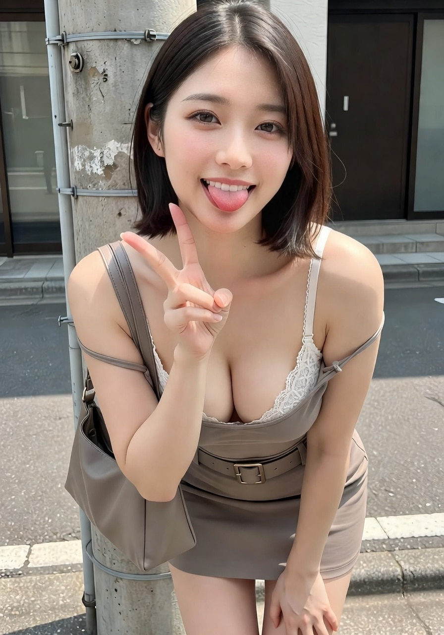 ピース♡