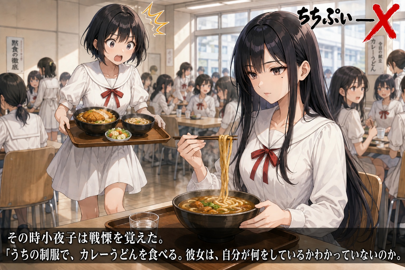ちちぷいーＸ：カレーうどん