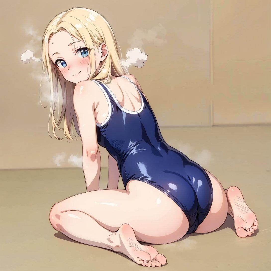 ぺたんこずわり