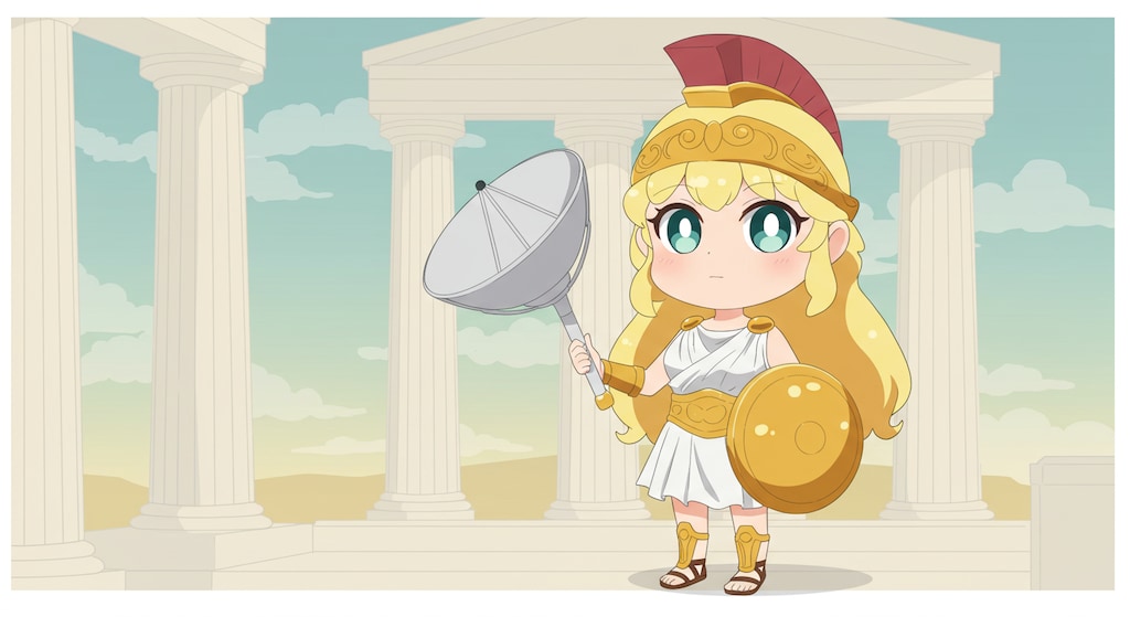 アンテナを持ったアテナ