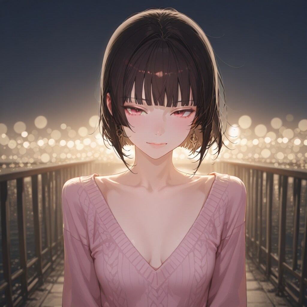 ピンクのセーターどうですか