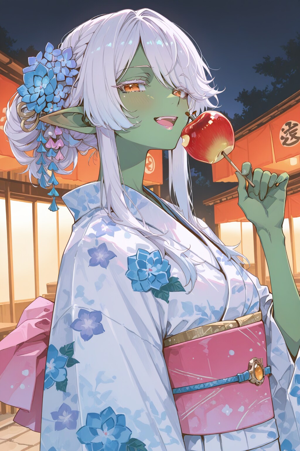 夏祭りの日のリリナ。 | の人気AIイラスト・グラビア