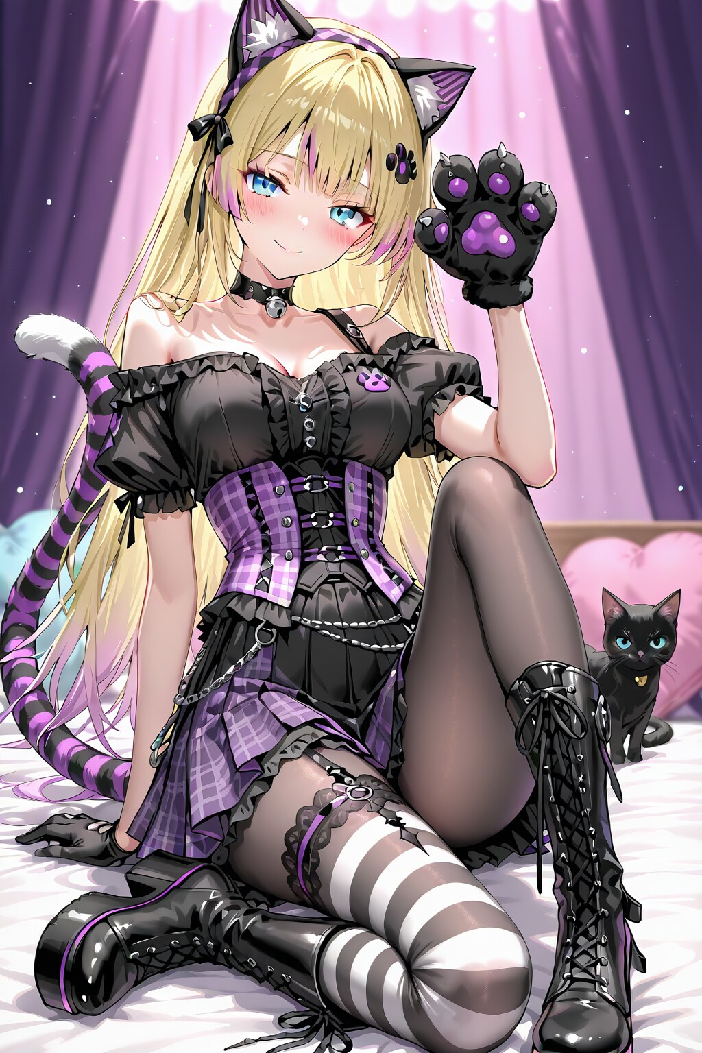 金髪のキャラクター８