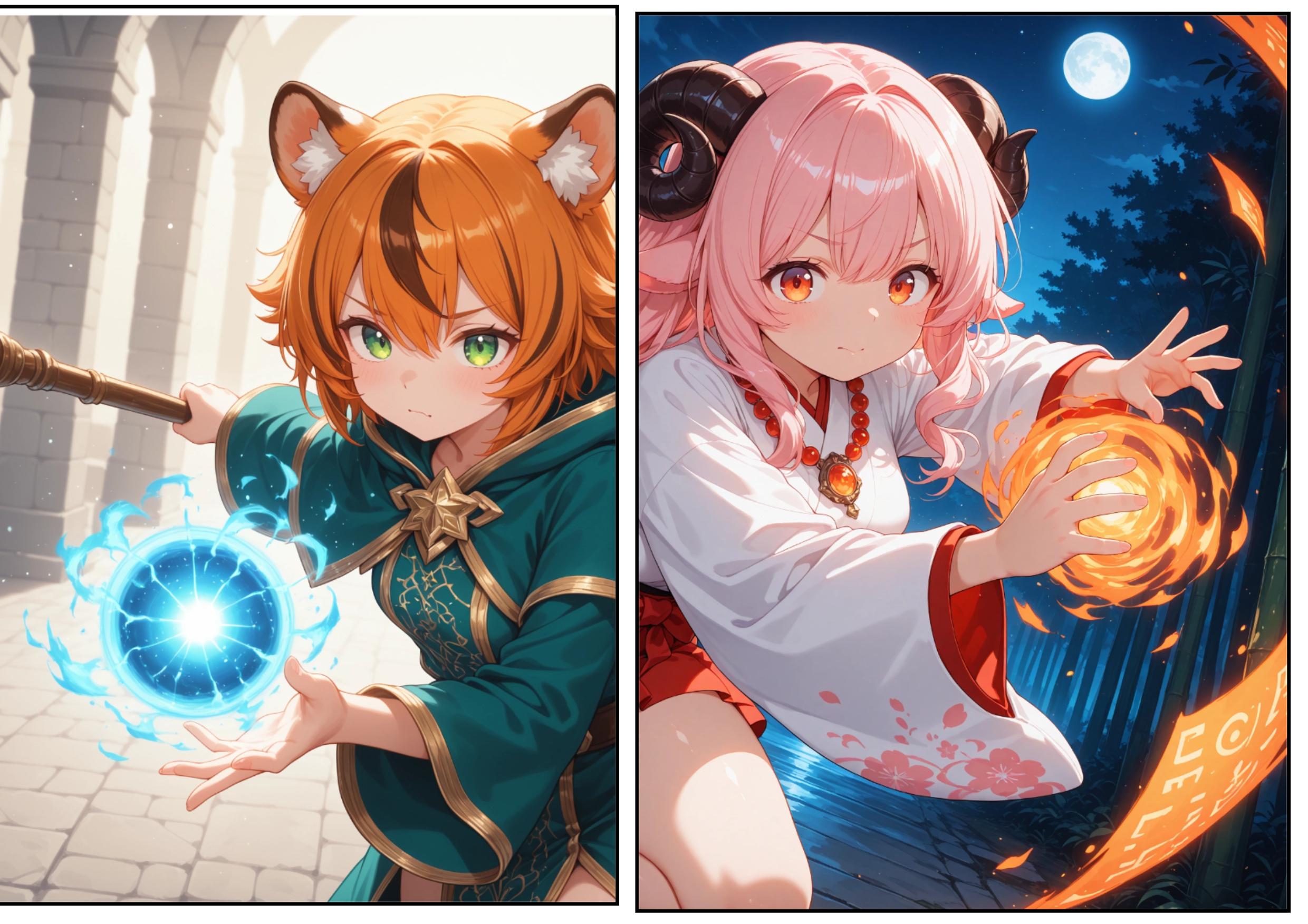 西のキャスター、東のキャスター | の人気AIイラスト・グラビア