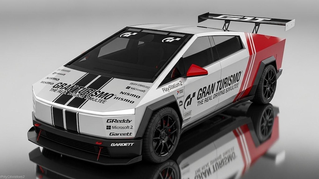 グランツーリスモテスラサイバートラックプレゼントカー