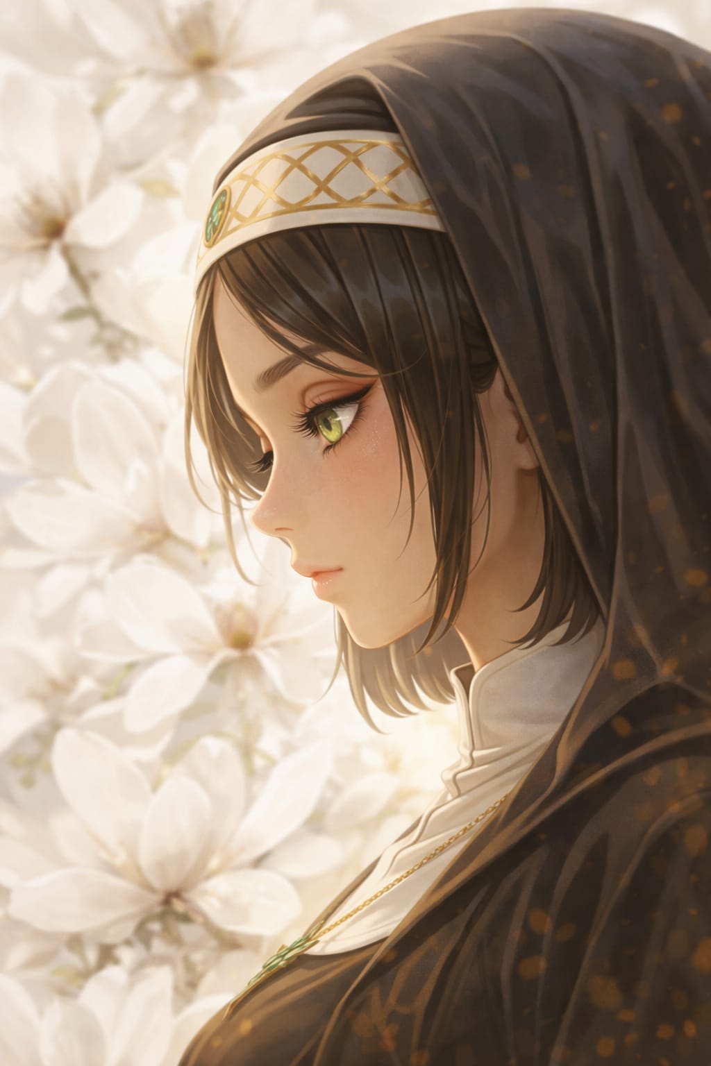 Whispers Among White Magnolia | の人気AIイラスト・グラビア