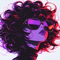 サングラスの少女 3枚目