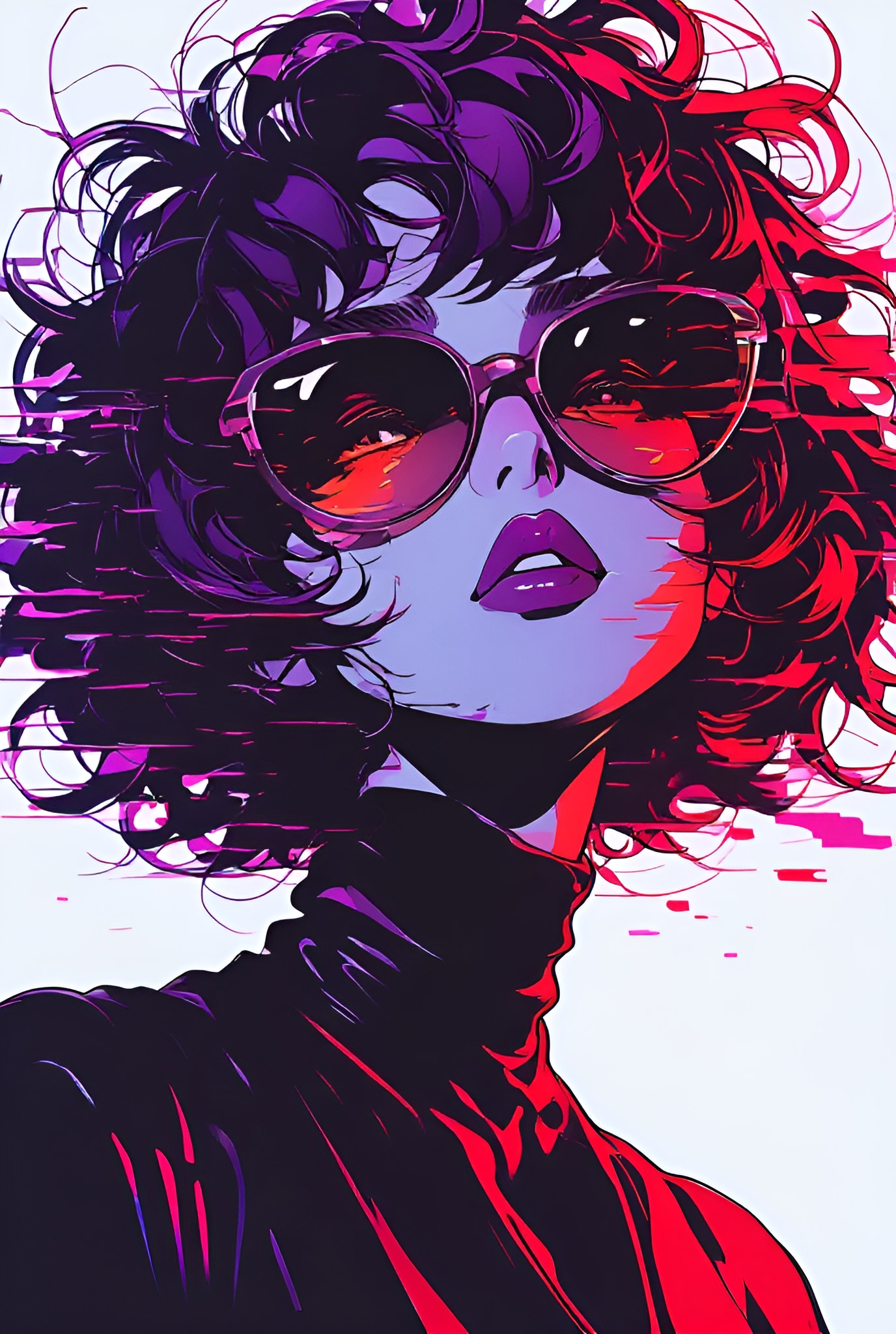 サングラスの少女