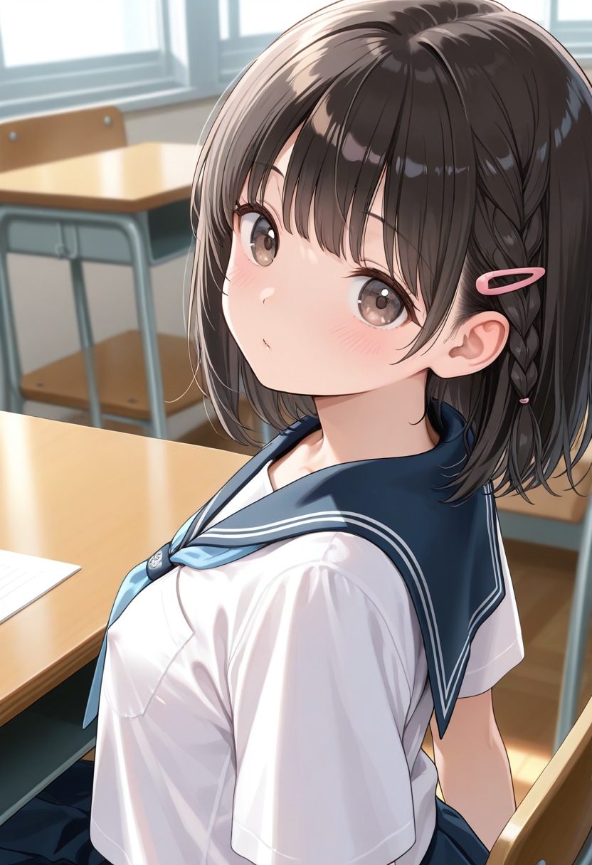 黒髪の美少女(336)