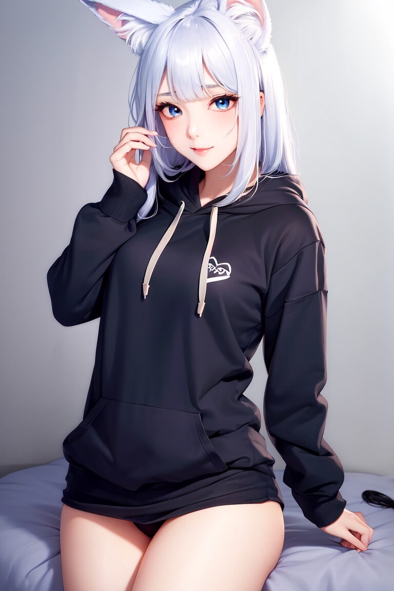 パーカー狐
