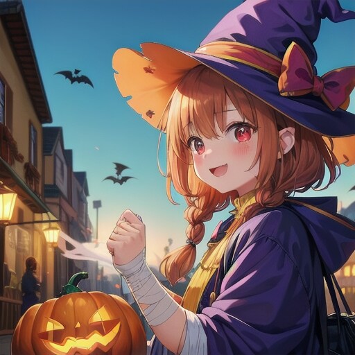 ハロウィン少女