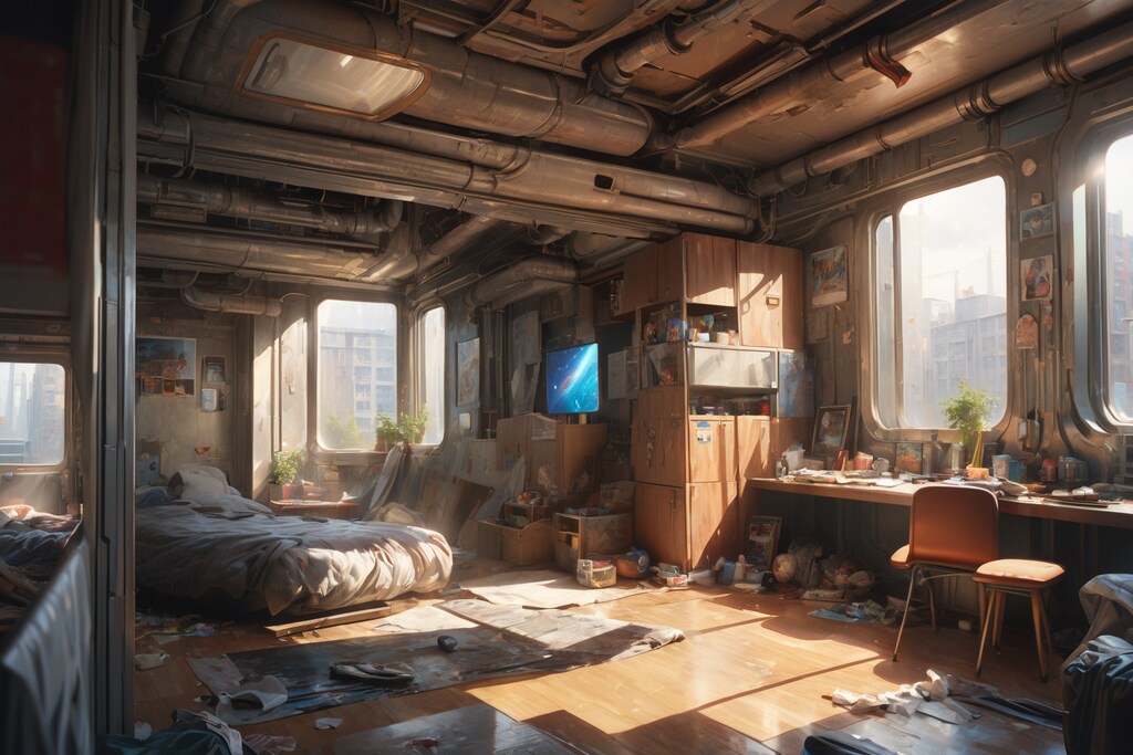 「超」未来の貧乏長屋