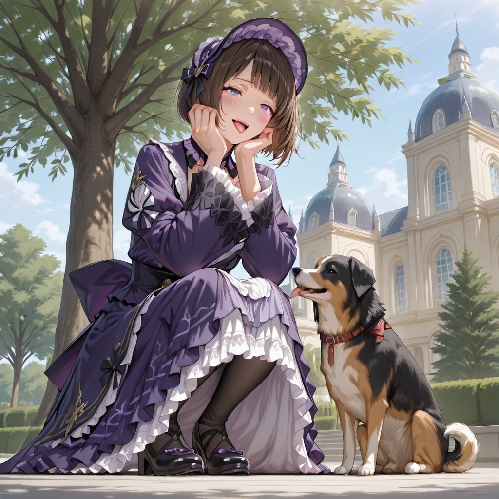 愛犬と一緒 | の人気AIイラスト・グラビア