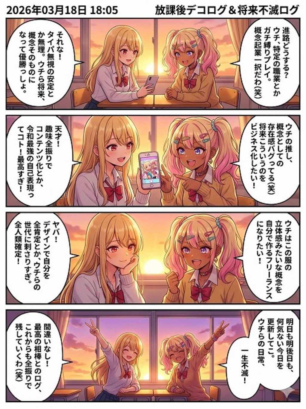 放課後進路チル！概念起業か、それともフリーランスか、それが問題案件