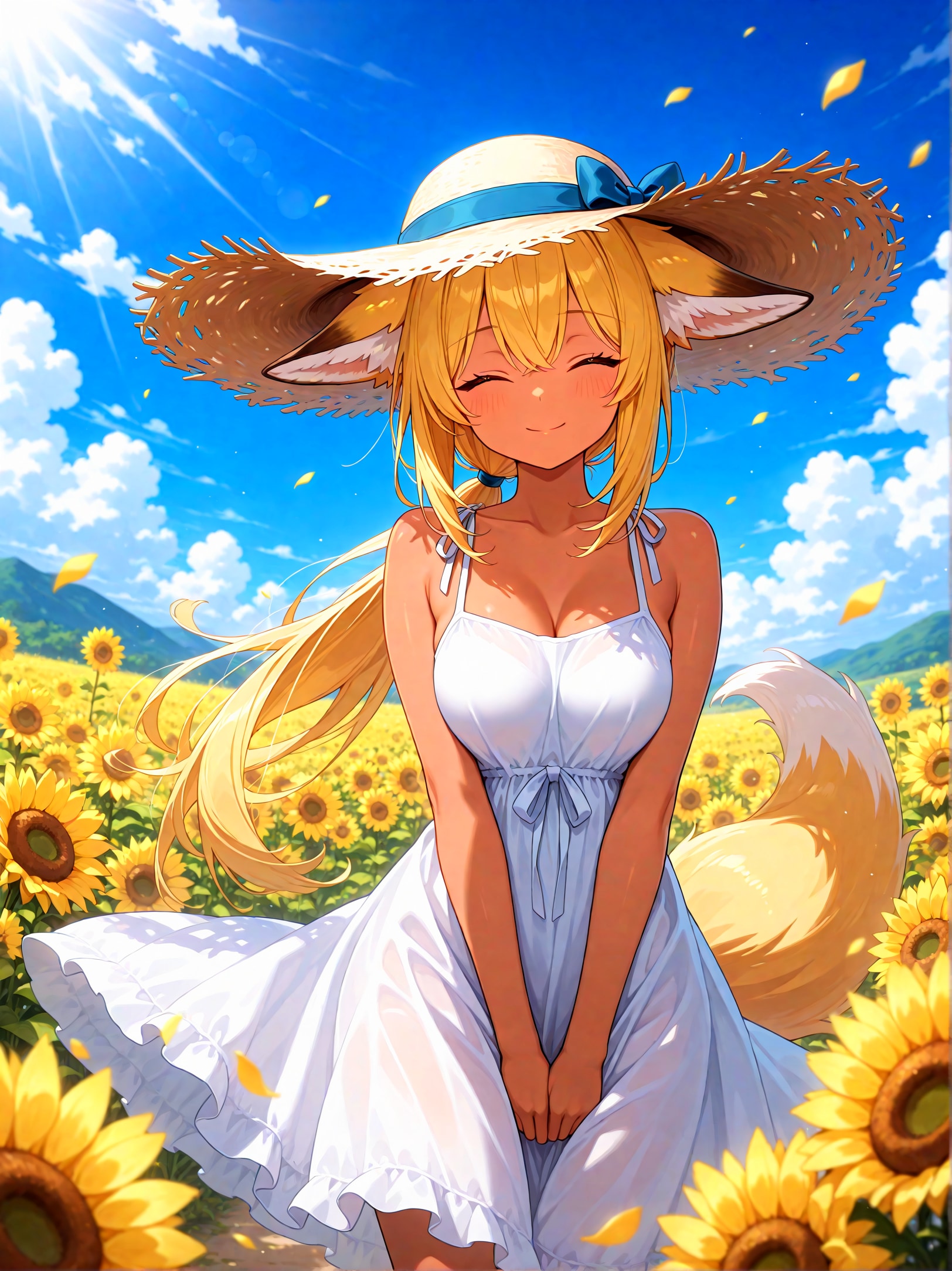 定番の夏コーデ