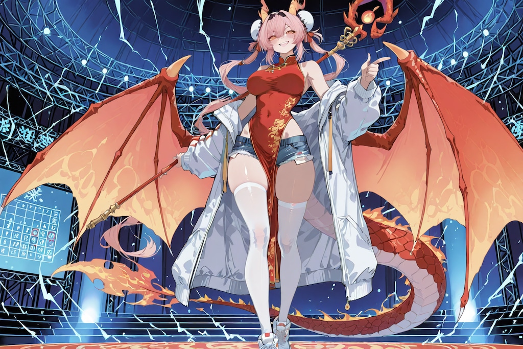 🐉『夢みる者』ホワイト（White）