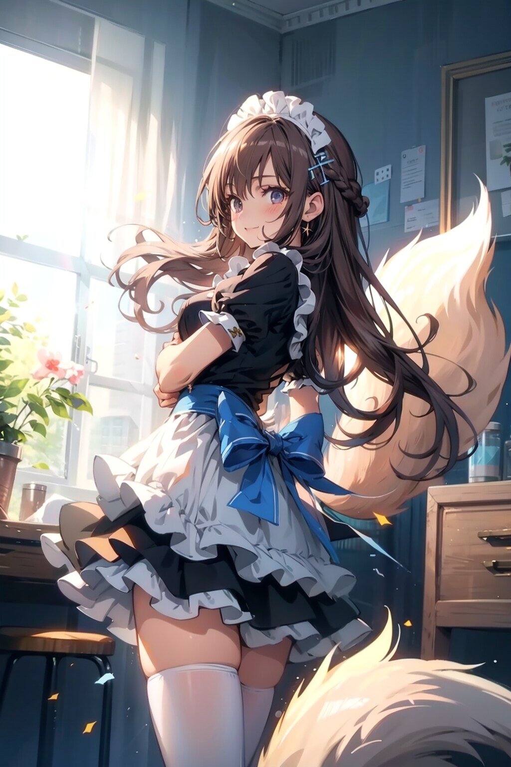 狐耳娘 | の人気AIイラスト・グラビア