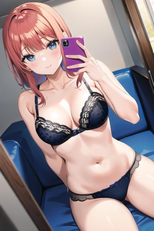 下着姿のお姉さん