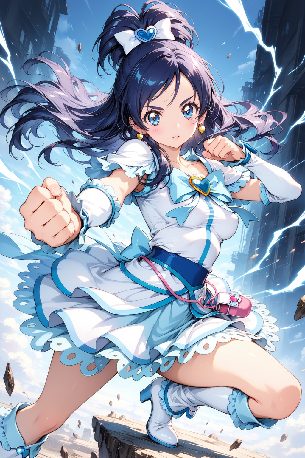 光の使者キュアホワイト | の人気AIイラスト・グラビア