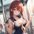 電車で誘惑２ 6枚目